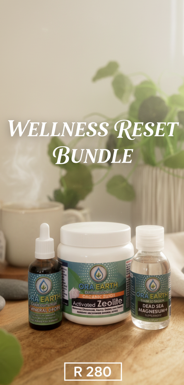 Wellness Reset Bundle - Zeolite • Dead Sea Magnesium • Mineral Drops (Limited Offer)
