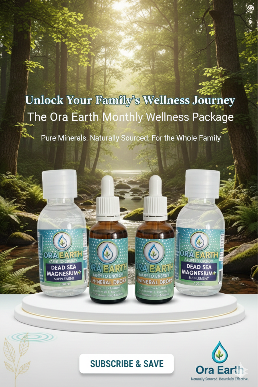 Monthly Wellness Package – Daily Minerals for the Whole Family