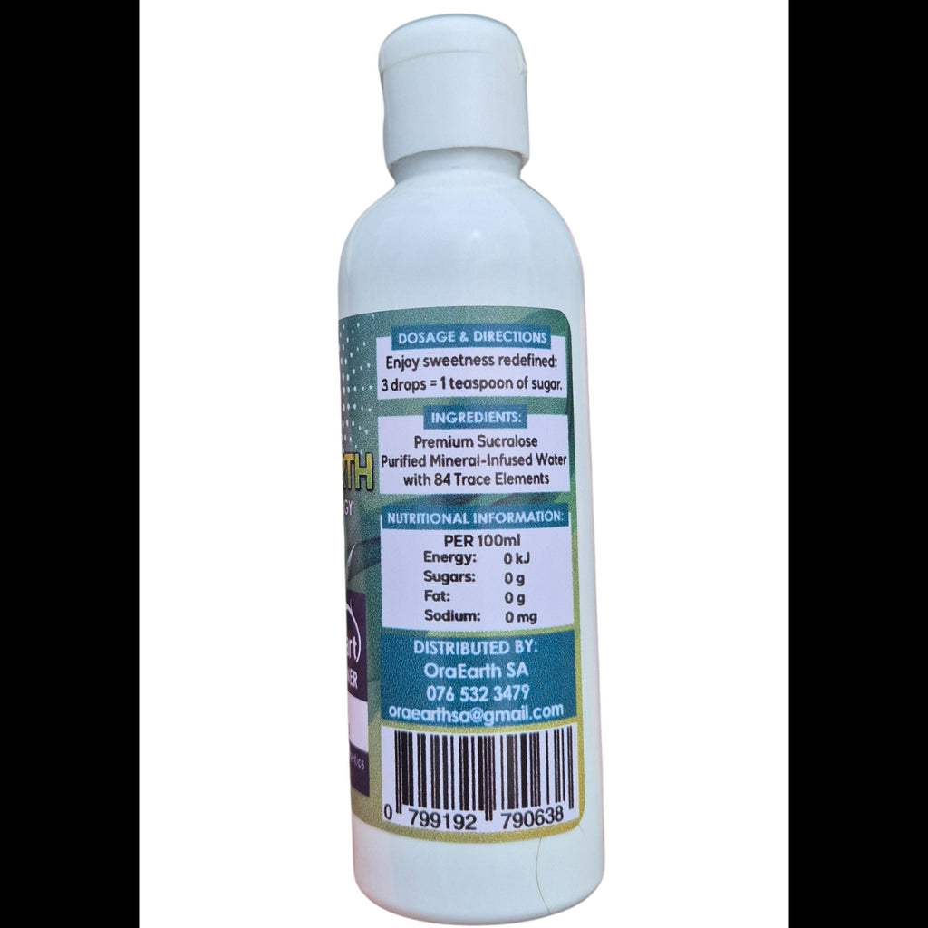 White bottle with a label on a white background